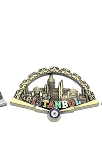 İstanbul Temalı Metal Magnet Model 2