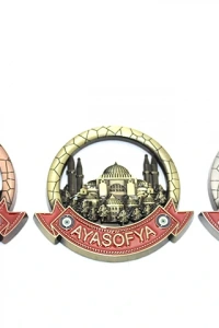 İstanbul Temalı Metal Magnet Model 4