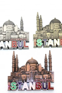 İstanbul Temalı Metal Magnet Model 6