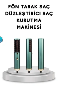 İyon Teknolojili Profesyonel Saç Kurutma ve Şekillendirme Makinesi 360° Dönebilen