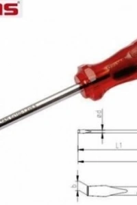 İzeltaş Kraft Düz Tornavida 5x80