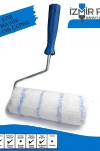 İzmir Fırça Ege Mavisi İç Dış Cephe Boya Rulosu 20 Cm