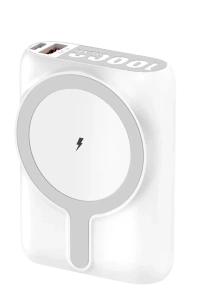 J31 10.000 mAh 20W PD Magsafe Powerbank - Beyaz