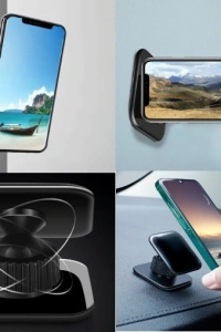 Jel Yapışkanlı Araba Telefon Tutucu