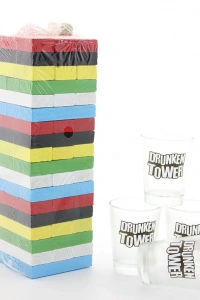 Jenga Shot Bardak Oyunu Model 1