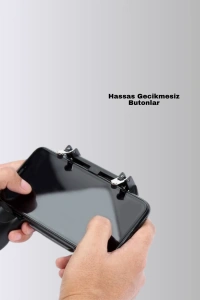 Joystickli ve Tetikleyicili PUBG Mobile Gamepad Oyun Kontrolcüsü