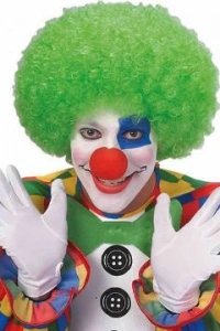 Kabarık Bonus Peruk Saç - Yeşil