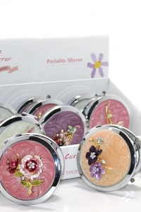 Kabartmalı Desenli El Aynası Model 2