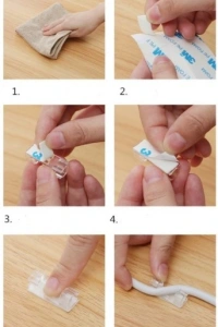 Kablo Sabitleyici Klips Seti 20 Adet