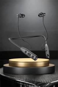 Kablolu Bluetooth Kulaklık Boyun Bantlı ANC Özelliği Yüksek Ses Kaliteli