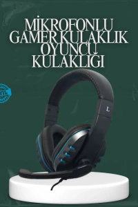 Kablolu  Headset – Net Ses Ayrımı ve Ayarlanabilir Konfor