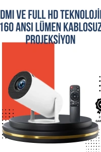 Kablosuz Bağlantılı Ultra Pro Projeksiyon