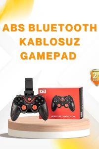Kablosuz Bluetooth Gamepad PC Android TV Uyumlu Oyun Kumandası