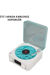 Kablosuz Bluetooth Hoparlör MAVİ