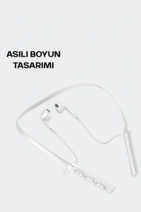 Kablosuz Bluetooth Kulaklık – Boyun Askılı, 100 Saat Pil Ömrü