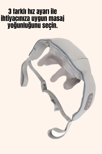 Kablosuz Boyun ve Omuz Masaj Aleti | Isıtmalı ve Yoğurmalı