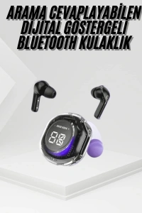 Kablosuz Dijital Göstergeli Powerbanklı IOS ve Android Uyumlu Kulaklık