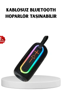 Kablosuz Hoparlör – Bluetooth 5.1, Güçlü Bas ve 10 Metre Menzil