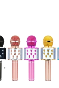 Kablosuz Hoparlörlü Bluetooth Karaoke Mikrofonu