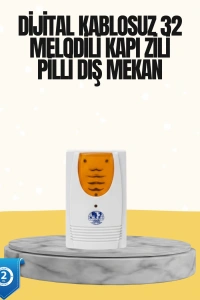 Kablosuz Kapı Zili Düzenli ve Konforlu Yaşam Alanları İçin