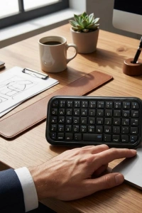 Kablosuz Mini Bluetooth Klavye Telefon Tablet PC Uyumlu