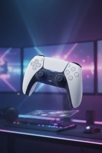 Kablosuz PS5 Oyun Kumandası Hızlı Tepki ve Ergonomik Tutuş