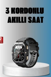 Kablosuz Şarjlı Akıllı Saat Ultra İnce Tasarım