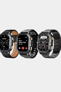 Kablosuz Şarjlı Akıllı Saat Ultra İnce Tasarım