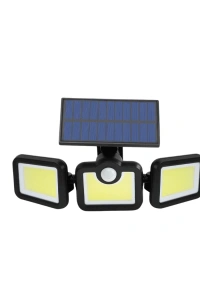 Kablosuz Solar Projektör Hareket Sensörlü Dış Cephe Lambası