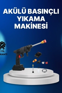 Kablosuz Taşınabilir Basınçlı Yıkama Tabancası Köpük Şişeli