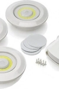 Kablosuz Uzaktan Kumandalı 3lü Led Lamba Seti