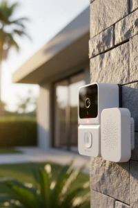 Kablosuz Video Kapı Zili Android iOS Uyumlu Güvenlik Kamerası