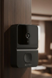 Kablosuz Video Kapı Zili Gece Görüşlü Gerçek Zamanlı Fotoğraf