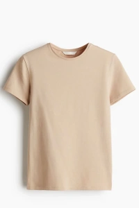 Kadın Bisiklet Yaka Regular Kalıp T-shirt