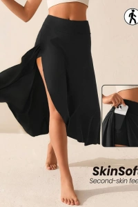 Kadın Cep Detay Taytlı Sandy Etek