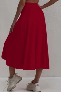 Kadın Cep Detay Taytlı Sandy Etek