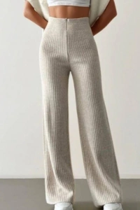 Kadın Kaşkorse Bol Paça Pantolon