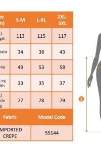 Kadın Yüksek Bel Geniş Paça Detaylı Cepli Ithal Krep Pantolon