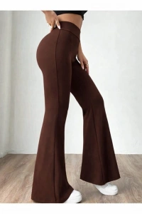 Kadın Yüksek Bel Ispanyol Paça Tayt