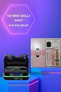 Kadınlara Özel Bileklik Hediyeli Akıllı Saat ve Dijital Göstergeli ANC Özellikli Bluetooth Kulaklık