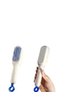 Kafa Derisi Masajlı Saç Tarağı – Kendini Temizleyen, Anti-Statik