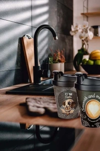 Kahve Bardağı - Termoslu 400ml - 13,5 oz