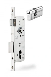 Kale 152 R 35 mm Silindirli Kilit Nikel