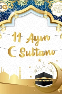 Kaligrafi Ramazan Süsü - 11 Ayın Sultanı