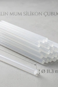 Kalın Mum Silikon Çubuğu - 11.3 mm - 1 Kilogram
