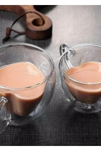 Kalp Şeklinde Cam Bardak