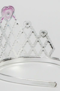 Kalpli Prenses Tacı Fuşya