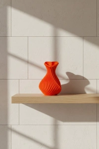 KALPLİ VAZO TURUNCU