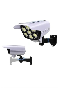 Kamera Görünümlü Led Lamba Dönebilen Bahçe Aydınlatması Duvar Lambası