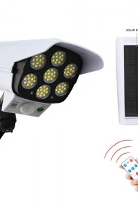 Kamera Görünümlü Solar Hareket Sensörlü Dış Mekan Led Lamba